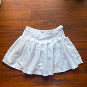 White Forever 21 Tennis Skirt